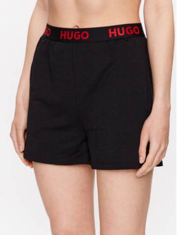 Hugo Піжамні шорти 50490600 Чорний Regular Fit Hugo Піжамні шорти 50490600 Чорний Regular Fit