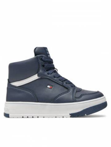 Tommy Hilfiger Снікерcи Mid Cutlace-Up Sneaker T3X9-33641-1351 M Cиній Tommy Hilfiger Снікерcи Mid Cutlace-Up Sneaker T3X9-33641-1351 M Cиній