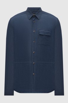 Синяя рубашка