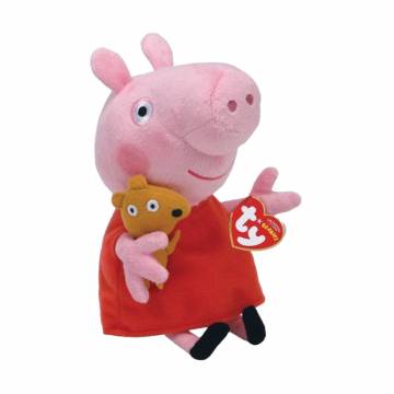 Детская мягкая игрушка TY Peppa Pig Свинка Пеппа, от 3 лет, 15 см (46128) Детская мягкая игрушка TY Peppa Pig Свинка Пеппа, от 3 лет, 15 см (46128)