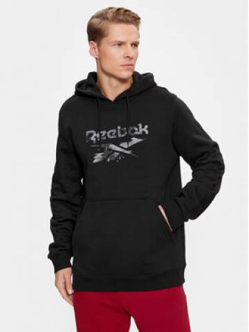 Reebok Світшот RI Modern Camo HS7389 Чорний Regular Fit Reebok Світшот RI Modern Camo HS7389 Чорний Regular Fit