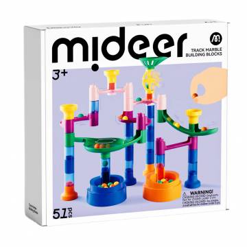 Конструктор Mideer Marble track 51 деталь (MD2264) Конструктор Mideer Marble track 51 деталь (MD2264)