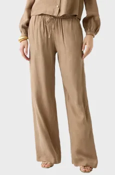 Женские бежевые брюки Бежевый S Guess W6GB07.W1781;G1DQ