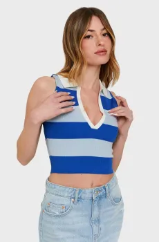 Женский топ в полоску Разноцветный M Tally Weijl SPUVIWANI