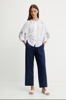 Хлопковая рубашка United Colors of Benetton