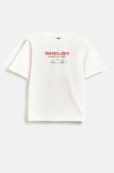 Reserved - Футболка Shelby - кремовий - 865IX-01X