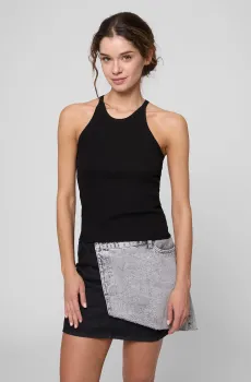Женский черный топ Черный XS PRPY PWTOPGOK0021