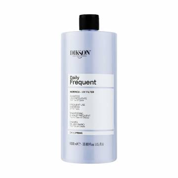 Шампунь Dikson DiksoPrime Daily Frequent Shampoo для всех типов волос, с морингом и УФ-фильтром, 1 л Шампунь Dikson DiksoPrime Daily Frequent Shampoo для всех типов волос, с морингом и УФ-фильтром, 1 л
