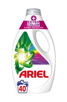 Гель для стирки ARIEL Extra Color & Fiber Protection Экстразащита цвета и тканей, 40 стирок, 1.8 л