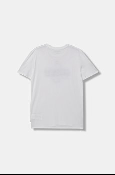 Детская хлопковая футболка Guess