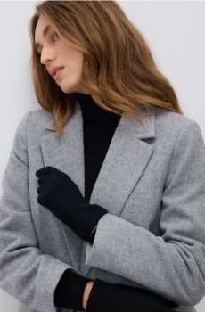 Reserved - Рукавички з додаванням вовни - чорний - 553FE-99X