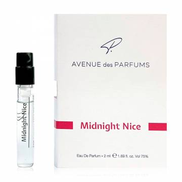 Avenue des Parfums Midnight Nice Парфюмированная вода женская, 2 мл (пробник) Avenue des Parfums Midnight Nice Парфюмированная вода женская, 2 мл (пробник)