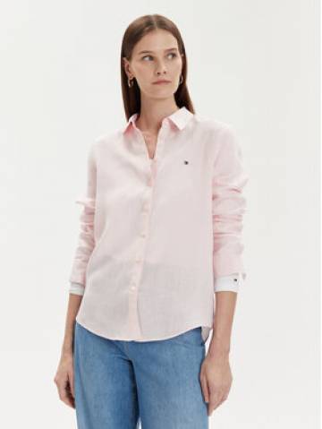 Tommy Hilfiger Сорочка WW0WW42037 Рожевий Relaxed Fit