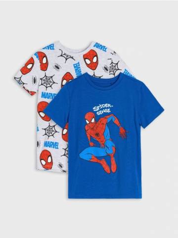 Футболки, 2 шт. Spider-Man - різнобарвний Футболки, 2 шт. Spider-Man - різнобарвний