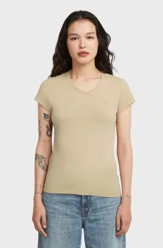Женская бежевая футболка Eyben Бежевый M G-Star RAW D24533,4107