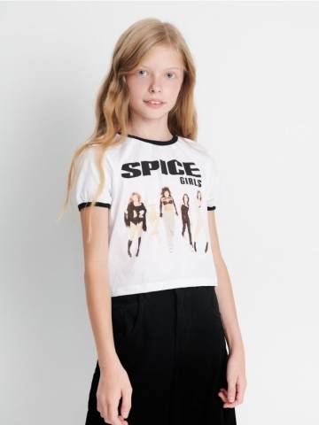 Футболка Spice Girls - білий Футболка Spice Girls - білий