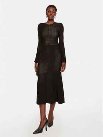 TWINSET Трикотажна сукня 242TP3050 Чорний Regular Fit TWINSET Трикотажна сукня 242TP3050 Чорний Regular Fit