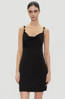 Женское черное платье Черный 34 HUGO 50536463;001