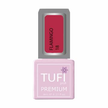 Гель-лак для ногтей Tufi profi Premium Flamingo 18 Гранатовый, 8 мл Гель-лак для ногтей Tufi profi Premium Flamingo 18 Гранатовый, 8 мл