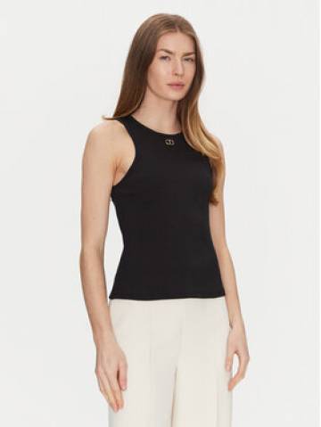 TWINSET Топ 251TP2550 Чорний Slim Fit TWINSET Топ 251TP2550 Чорний Slim Fit