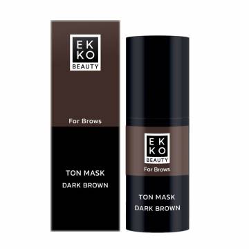 Тонирующая маска для бровей Ekko Beauty For Brows Ton Mask, Dark Brown, 10 мл Тонирующая маска для бровей Ekko Beauty For Brows Ton Mask, Dark Brown, 10 мл