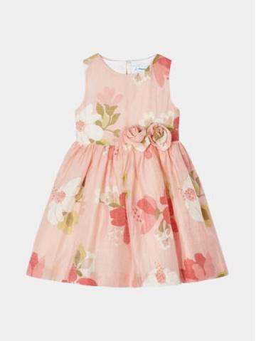 Mayoral Елегантне плаття 3911 Оранжевий Regular Fit