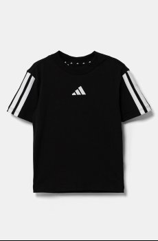 Детская хлопковая футболка adidas