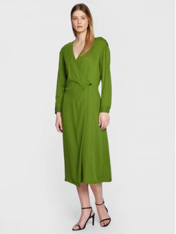 United Colors Of Benetton Повсякденна сукня 43B2DV02K Зелений Regular Fit United Colors Of Benetton Повсякденна сукня 43B2DV02K Зелений Regular Fit