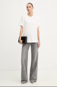 Хлопковая футболка Elisabetta Franchi