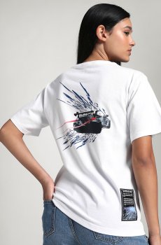 BMW M Motorsport Coloursplash Womens Relaxed Fit Tee