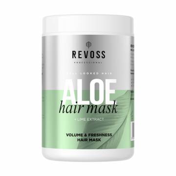 Маска для объема волос Revoss Professional Aloe Hair Mask, 900 мл Маска для объема волос Revoss Professional Aloe Hair Mask, 900 мл