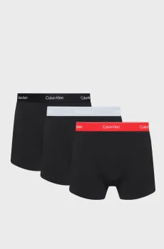 Мужские черные боксеры (3 шт) RELAXED Черный XL Calvin Klein LV00NB4286