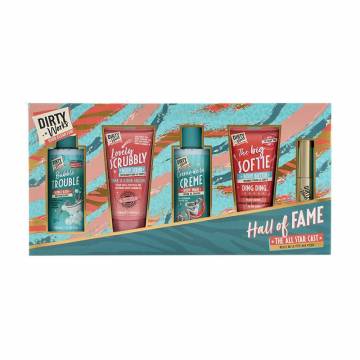 Подарочный набор для лица и тела Dirty Works Hall Of Fame, 5 предметов Подарочный набор для лица и тела Dirty Works Hall Of Fame, 5 предметов