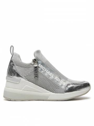 MICHAEL Michael Kors Снікерcи Willis Wedge Trainer 43R5WIFS3D Срібний MICHAEL Michael Kors Снікерcи Willis Wedge Trainer 43R5WIFS3D Срібний