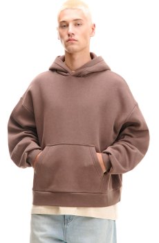 Cropp - Гладке худі - кавовий