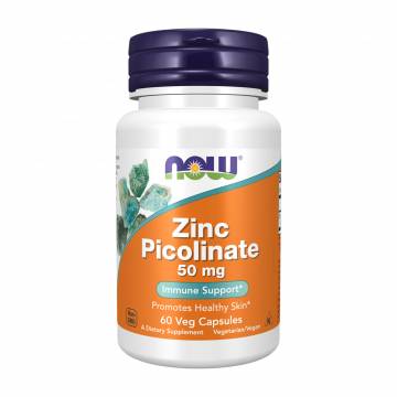 Цинк пиколинат NOW foods Zinc Picolinate 50 мг, 60 капсул Цинк пиколинат NOW foods Zinc Picolinate 50 мг, 60 капсул