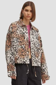 Женская куртка с узором Разноцветный M HUGO 50516527;960