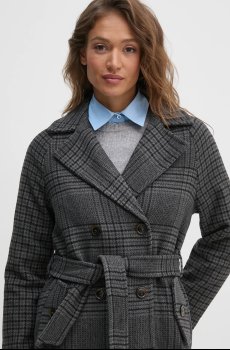 Пальто с примесью шерсти United Colors of Benetton