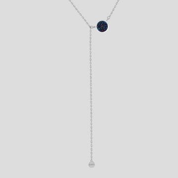 Серебряная подвеска Minimal 6387рГ-dark Серебряная подвеска Minimal 6387рГ-dark