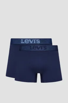 Мужские синие боксеры (2 шт) Синий L Levi’s® 701203923;001