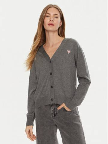 Guess Jeans Кардиган W4BR16 Z3HO2 Сірий Regular Fit Guess Jeans Кардиган W4BR16 Z3HO2 Сірий Regular Fit