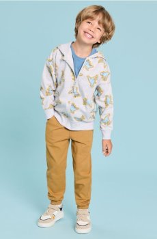 Джинси jogger - гірчичний