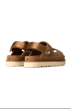 Замшевые шлепанцы UGG Goldenstar Glide