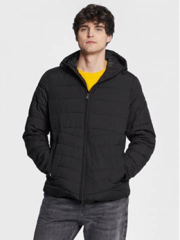 Tommy Hilfiger Пуховик MW0MW29010 Чорний Regular Fit