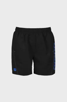 Мужские черные шорты для плавания FUNDAMENTALS ARENA LOGO BOXER Черный S Arena 1B344-507