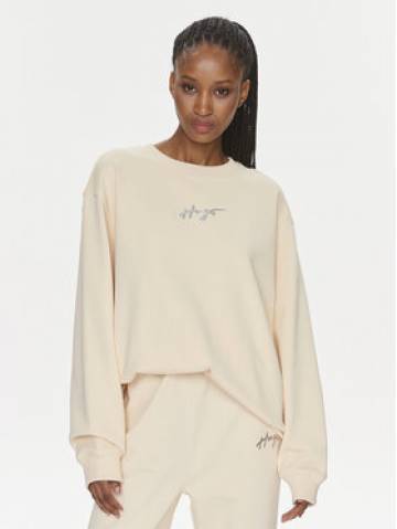 Hugo Світшот Classic 50508558 Бежевий Relaxed Fit Hugo Світшот Classic 50508558 Бежевий Relaxed Fit