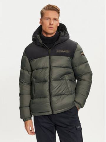 Napapijri Пуховик A-Hornelen NP0A4GLL Зелений Regular Fit Napapijri Пуховик A-Hornelen NP0A4GLL Зелений Regular Fit