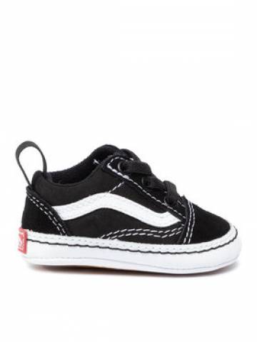 Vans Снікерcи Old Skool Crib VN0A3U8K6BT1 Чорний Vans Снікерcи Old Skool Crib VN0A3U8K6BT1 Чорний