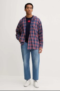 Хлопковая футболка HUGO Diragolino212