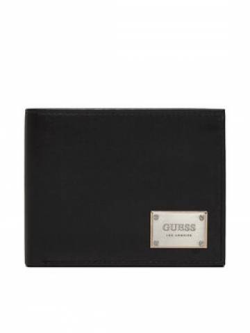 Guess Мале Чоловіче Портмоне SMMISE LEA20 Чорний Guess Мале Чоловіче Портмоне SMMISE LEA20 Чорний